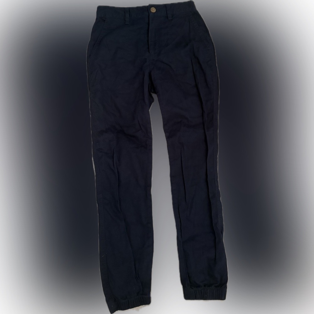 GAP Navy Girlfriend Jogger Pants